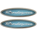 Raised Decal Rendezvous 10 x 2 1/2 Inch Bayliner by Bayliner