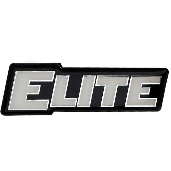 Ranger Boat Raised Decal Elite 4 x 1 1/4 Inch White Black by Ranger