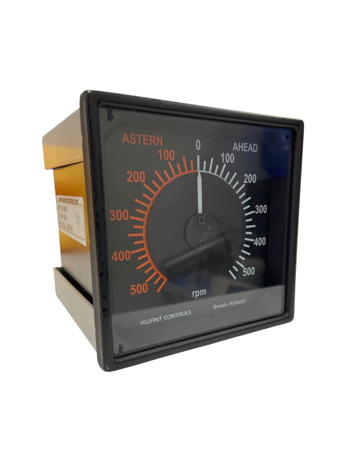 Kwant Controls 358.242, Sneek-holland, I.s.i Indicator | 0 To 500 Rpm