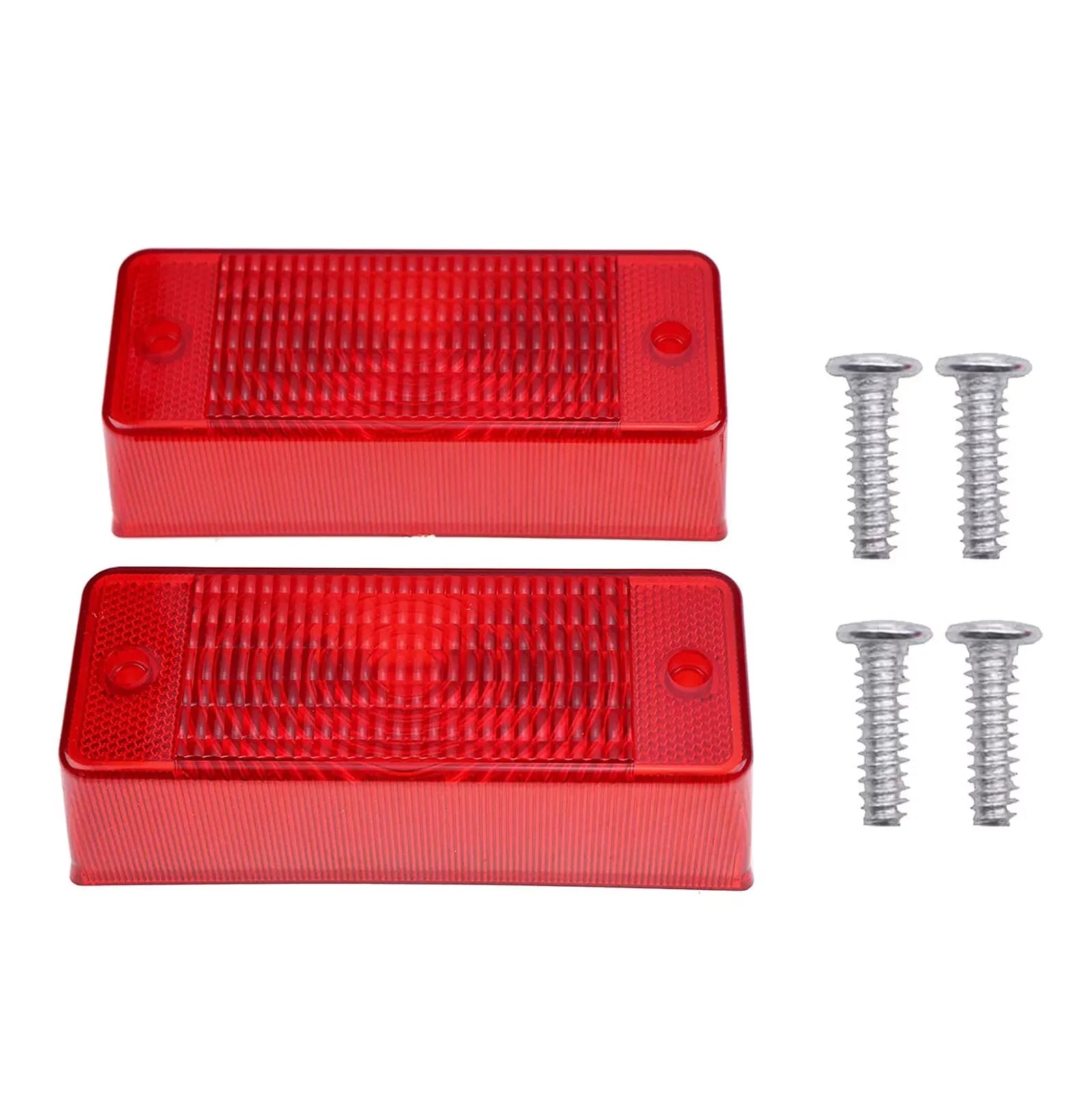 2x Red Tail Light Lens 6672276 For Bobcat S185 S220 S250 S300 S130