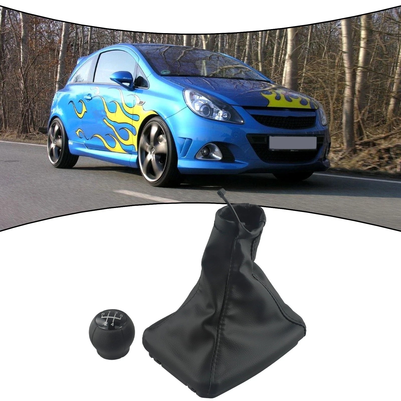 Gear For Shift Gaiter Black Color Oem Number Not Included Plastic And
