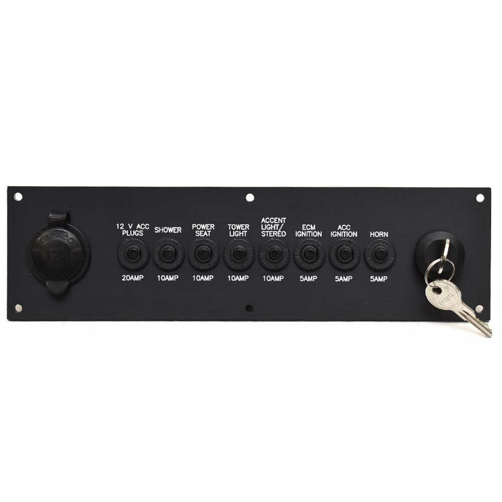 Ignition Panel Malibu Breaker Black by Malibu