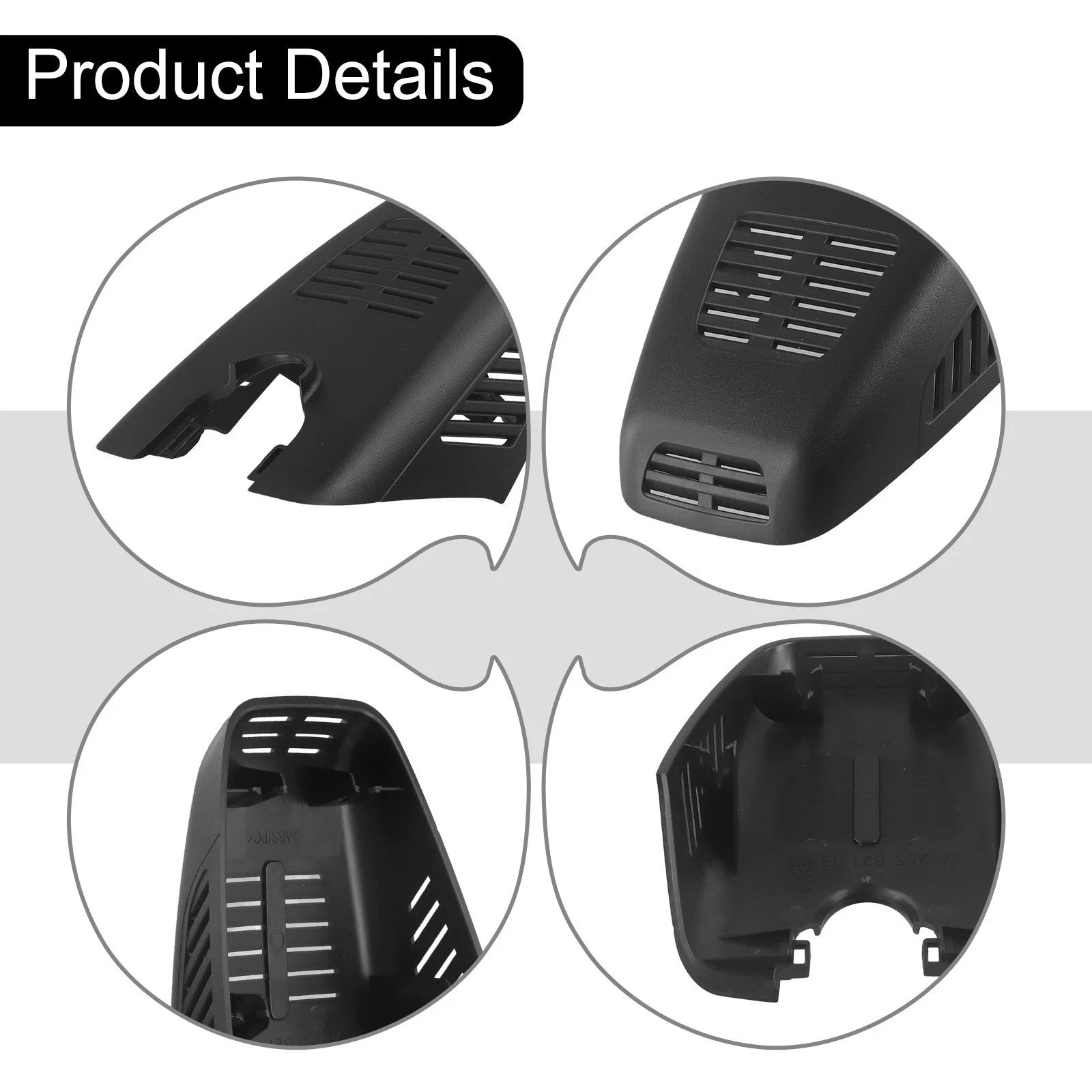 Mirror Trim Cover For Benz C E Cls Black Abs Suitable For W205 2014