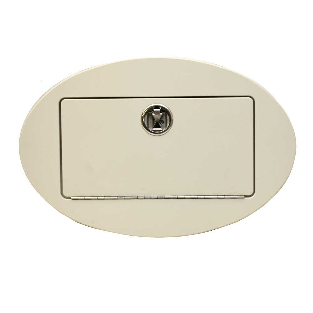 Regency Boat Glove Box Door 302202 | 21 x 13 3/4 Inch Gray StarboardOp