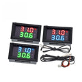 Digital Voltmeter Thermometer