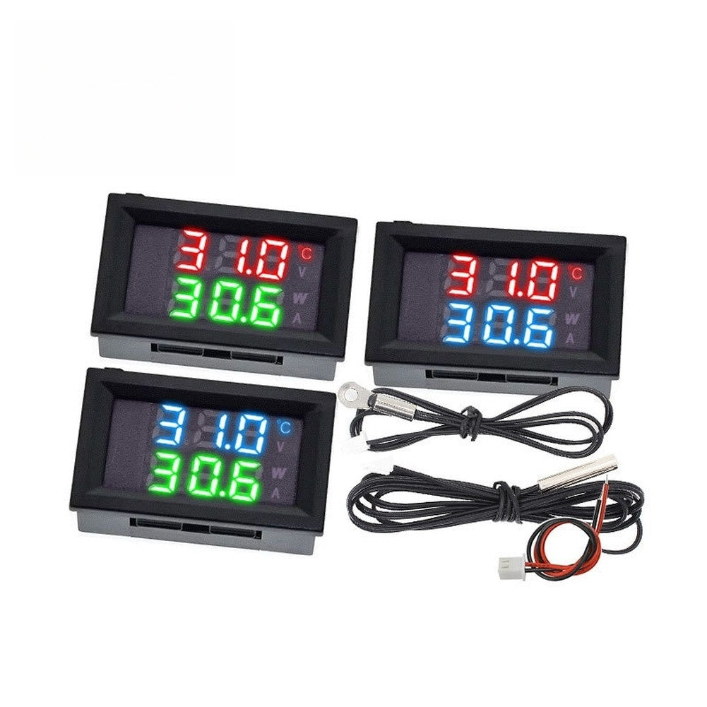 Digital Voltmeter Thermometer