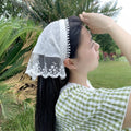 Triangle Kerchief and Lace Headband