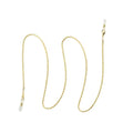 70cm/27inches Gold Non-slip Metal Glasses Chain Sunglasses Lanyard