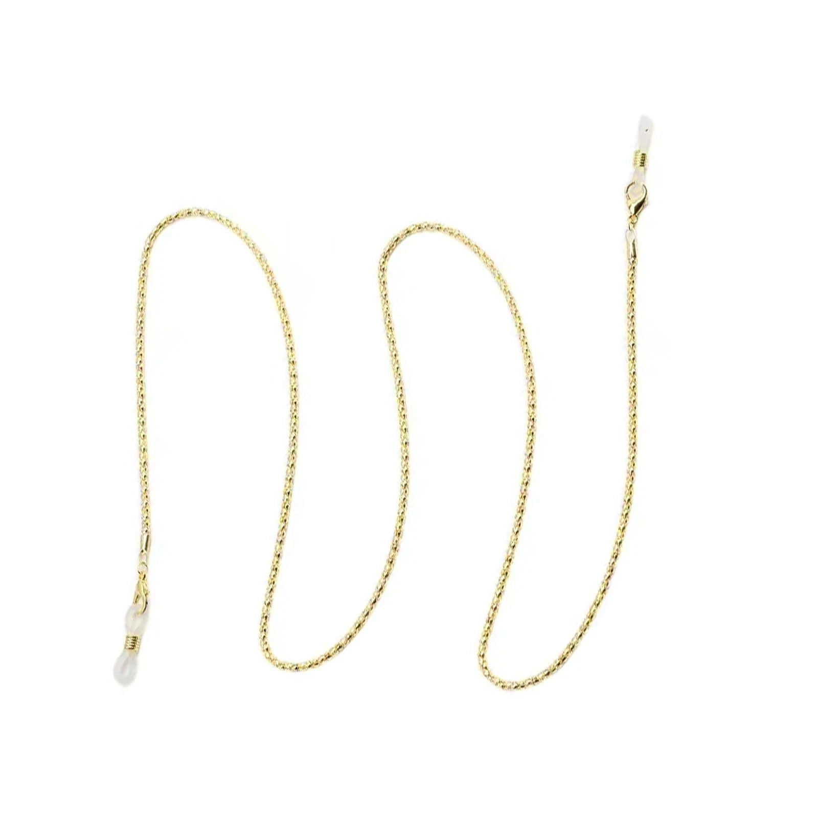 70cm/27inches Gold Non-slip Metal Glasses Chain Sunglasses Lanyard