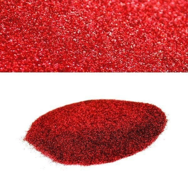 Glitter Flake Fire Red 8oz for Boats