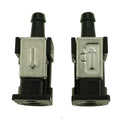 2 Pcs Fuel Line Connectors For Yamaha Outboard 8mm 6-250 Hp 6yk-24305