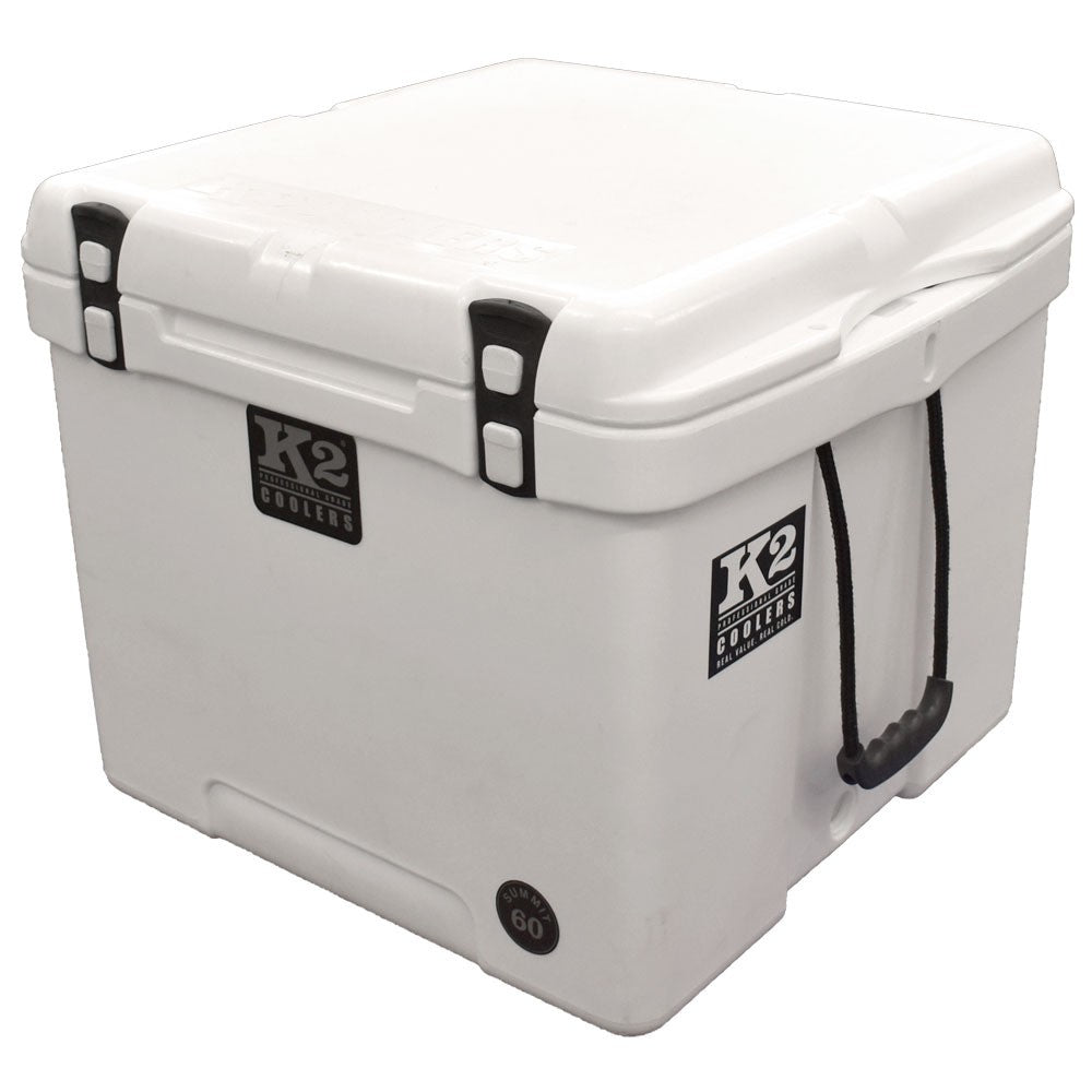 K2 Boat Summit Cooler 60 Quart White by K2