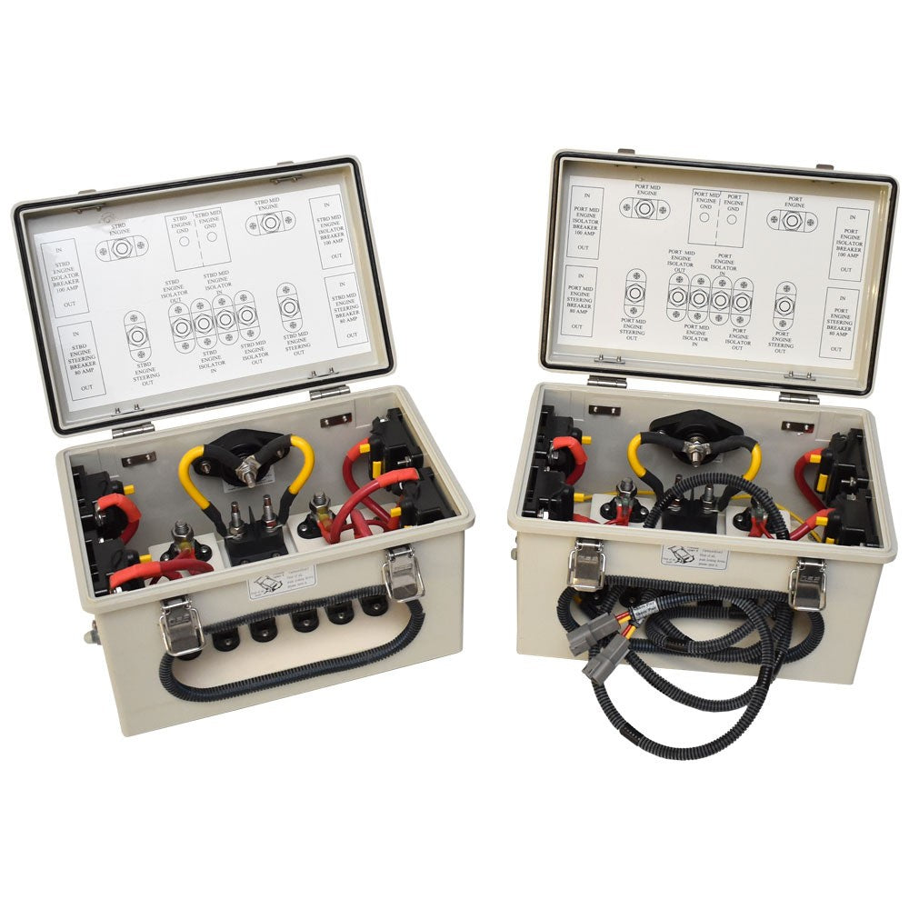 Scout Boat Bilge Boxes Gray Plastic by Scout