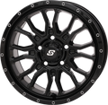 Sedona Fusion Wheel 15x7 +10mm Offset Gloss Black For Atv/utv 5/4.5