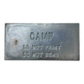 Camp Zp-2, Marine Boat Zinc Anode Plate 12'' X 6'' | Hook & Hull Co