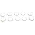 Boat Snap Caps 3/8 Inch White Plastic