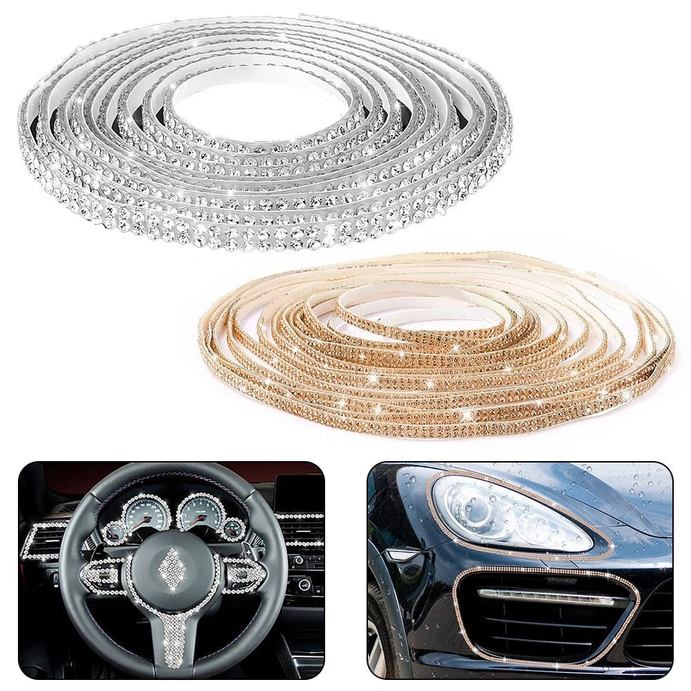 Shine On With Rhinestone Trim Tape Diamond Ribbon For Stand Out On