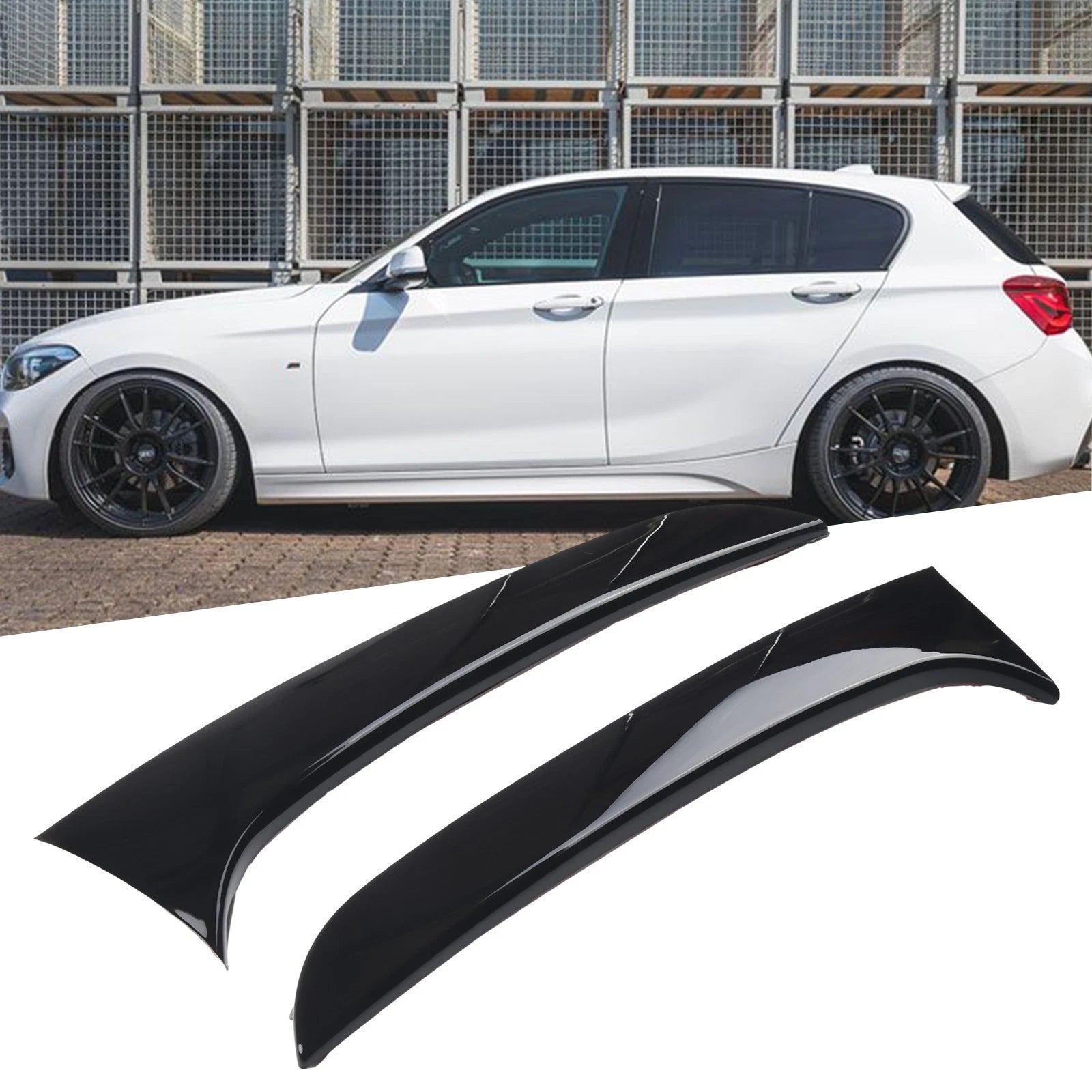 Car Rear Roof Door Glass Spoiler For 1 Series F20 F21 Hatchback
