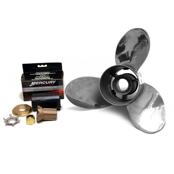 Mercury Laser Ii Boat Propeller 48-16543a46 | Lh 14 X 19 P Stainless