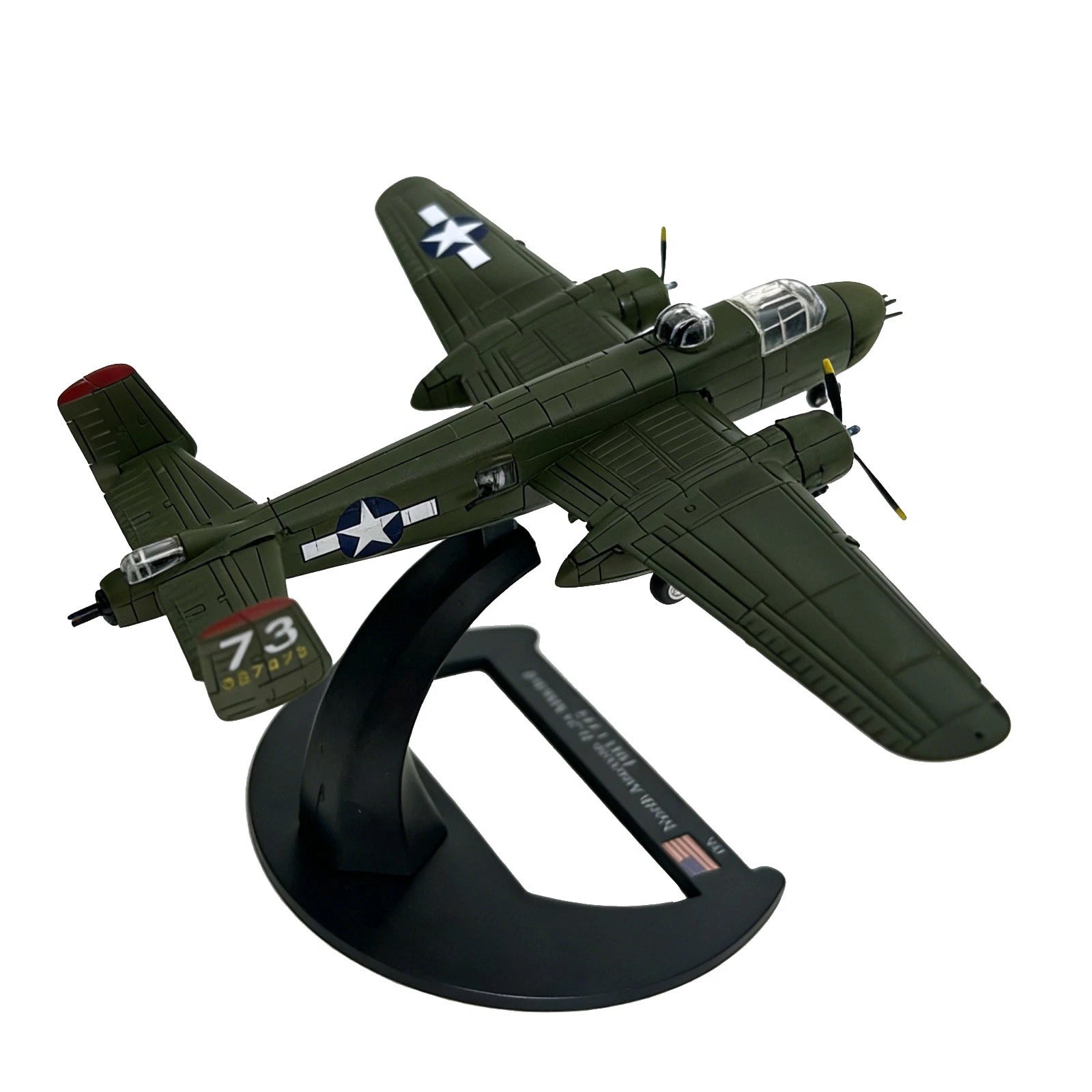 Wwii Aircraft Collection B-25 Mitchell Bomber 1/144 Scale Diecast