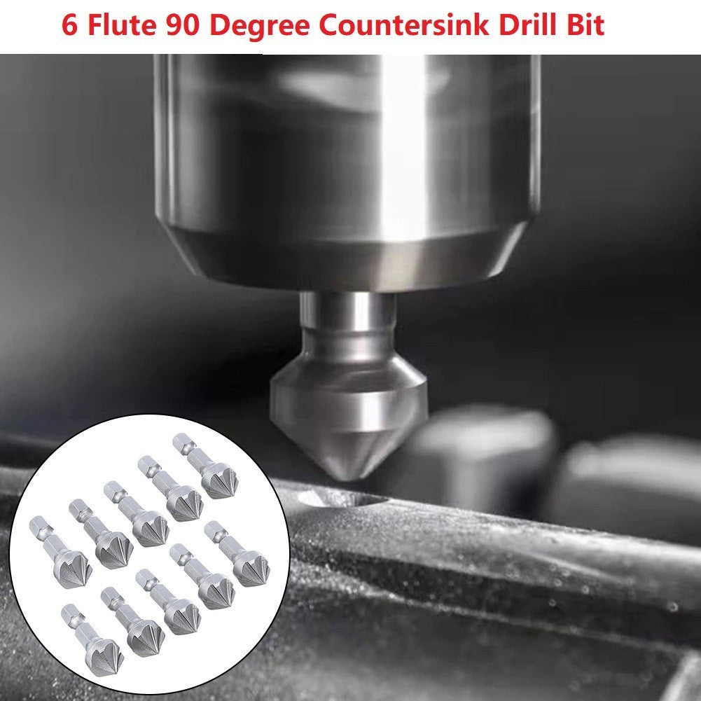 High Quality Drill Bit Six Flute Countersink