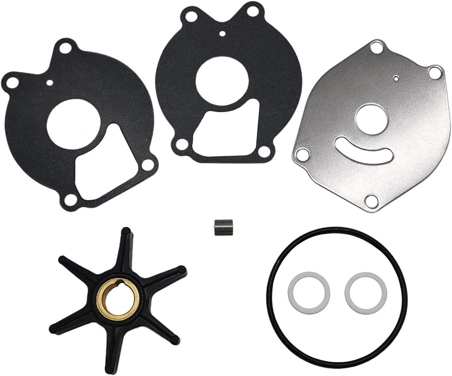 Water Pump Impeller Kit 47-85089q4 For Mercury Mariner 15-25hp