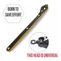 Car Scissor Jack-ratchet Wrench Garage Tire Wheel Lug Wrench Handle
