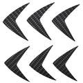 Deck Vent Decals Chaparral Carbon Fiber by Chaparral