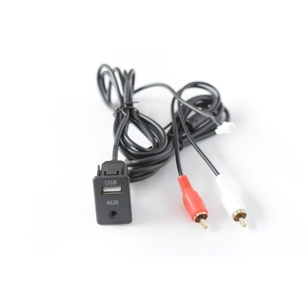 Car Dashboard USB RCA Audio Interface