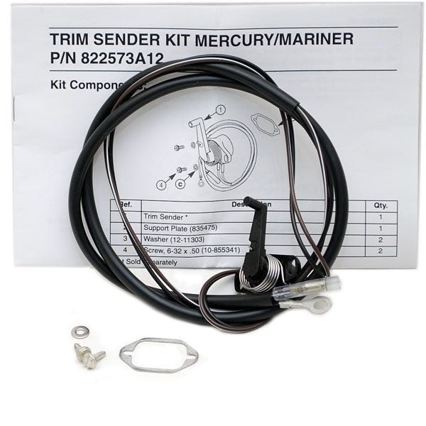 Mercury Quicksilver Boat Trim Sender Kit 822573A12 Outboard by Mercury