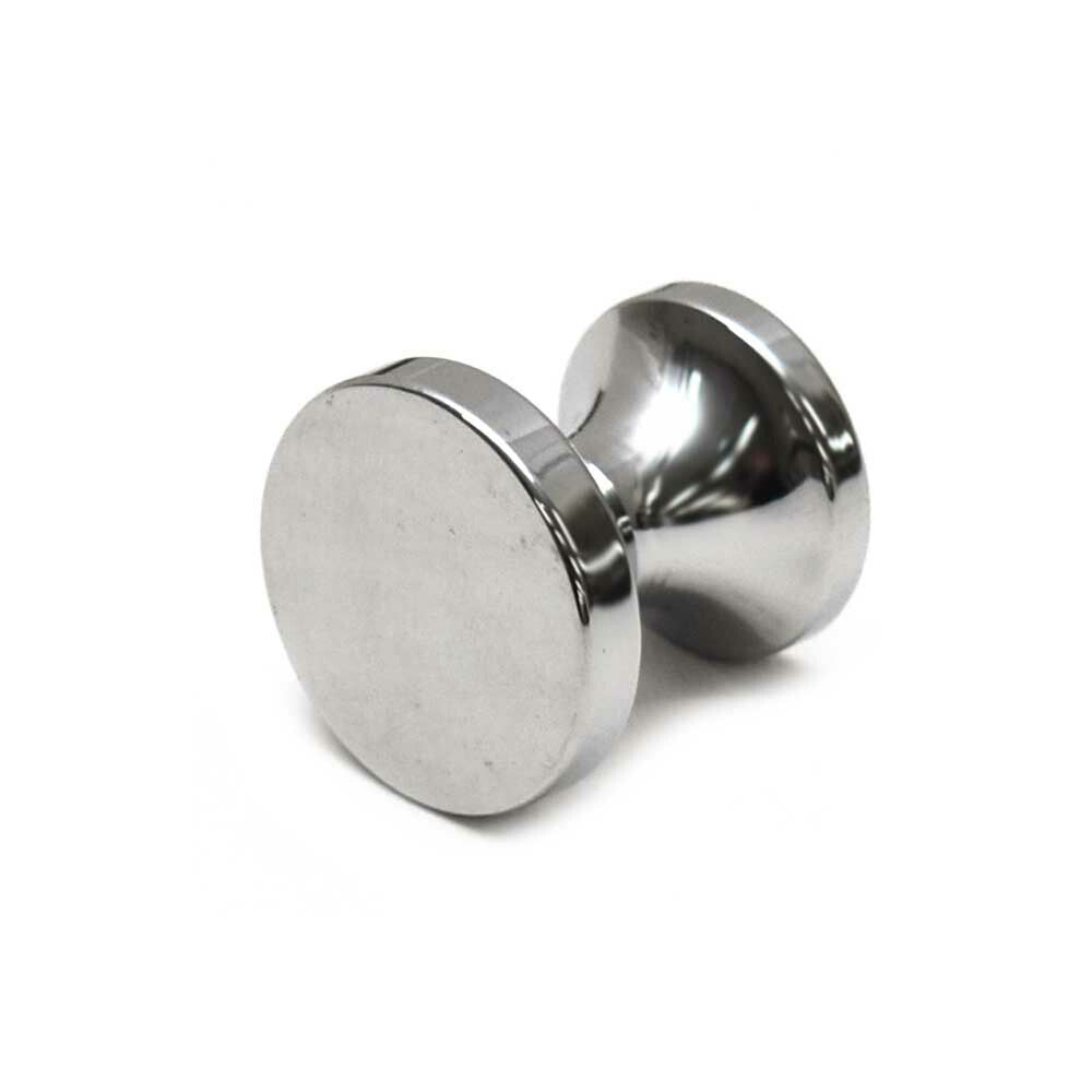 Tiara Yachts Round Pull Knob Flat Edge Chrome by Tiara Yachts