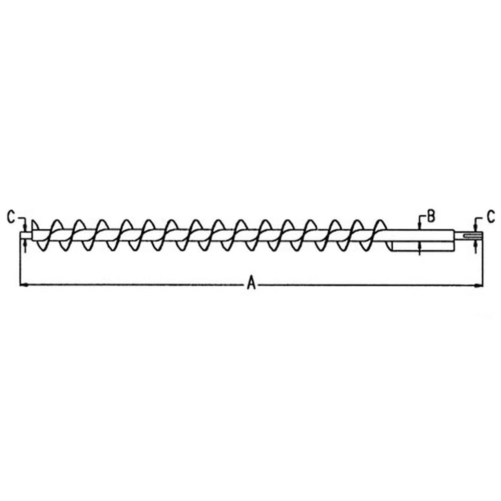 Ah114717 Auger Tank Rear Cross