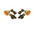 Winkers Pair Of Front Left & Right For Kawasaki Vn800 B Vulcan