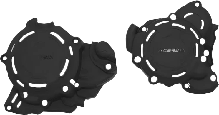 Acerbis X Power Kit Black Skid Plate & Guard For Husqvarna Te 250i &