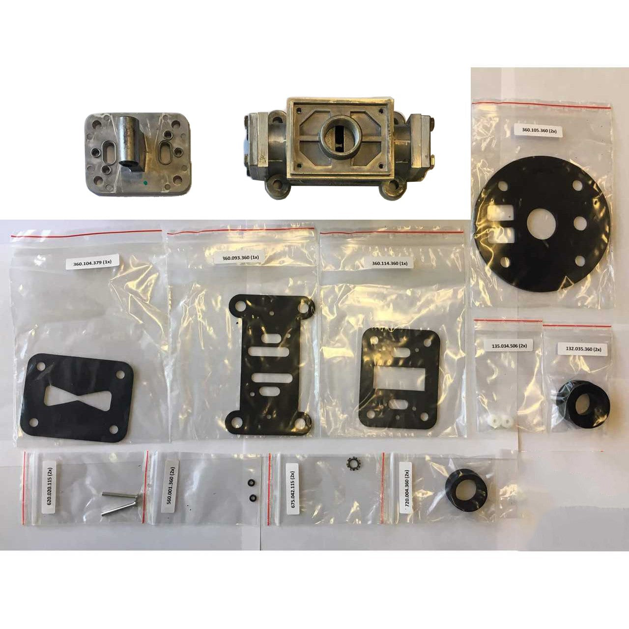 Air End Repair Kit 476-227-000 For Sandpiper | Hook & Hull Co