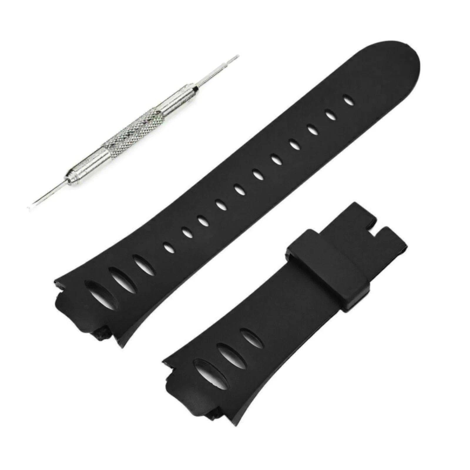 New Durable Rubber Replacement Watch Band Strap Buckle For Suunto