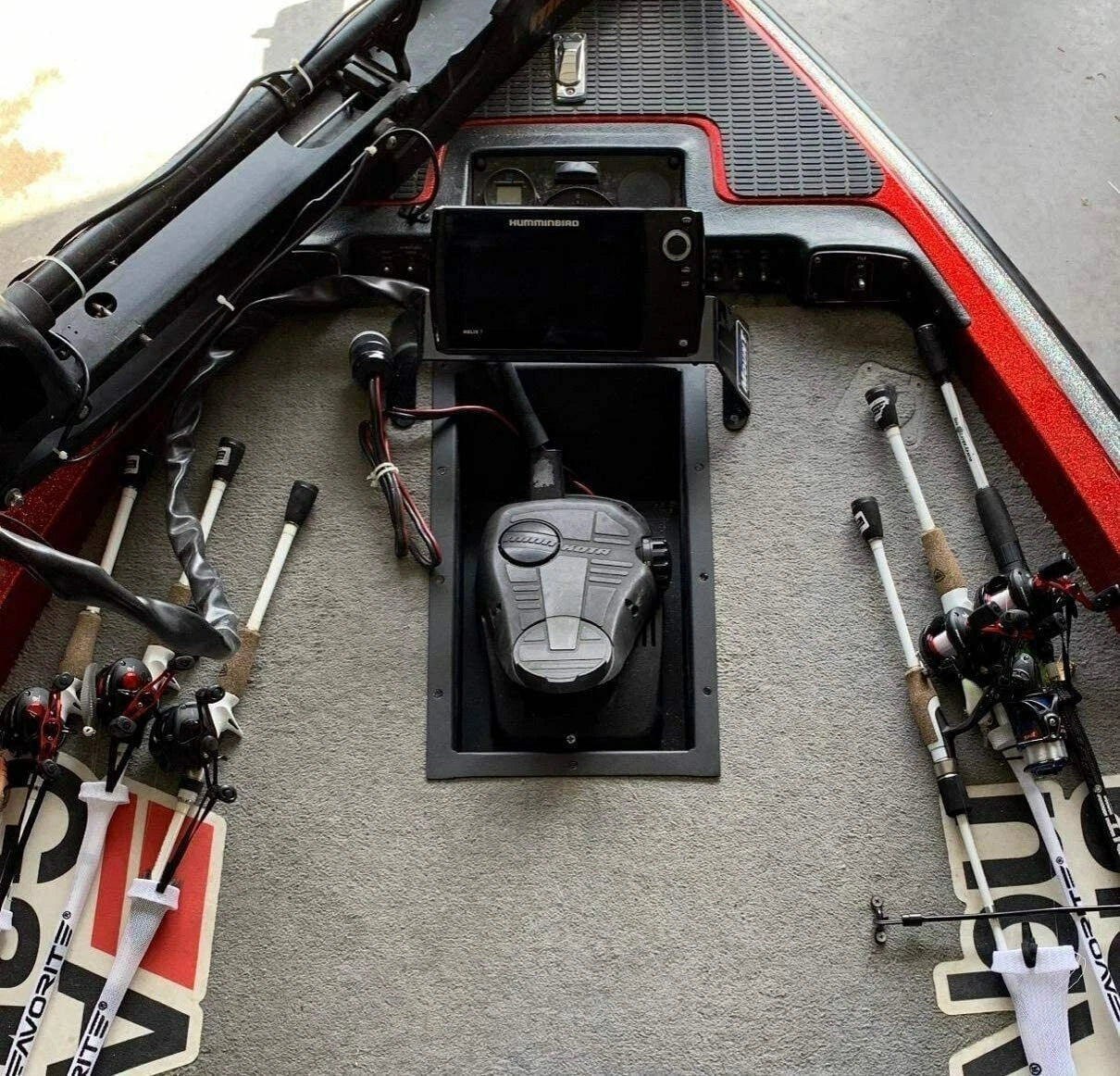 Recessed Trolling Motor Foot Pedal Pan – Boat Parts