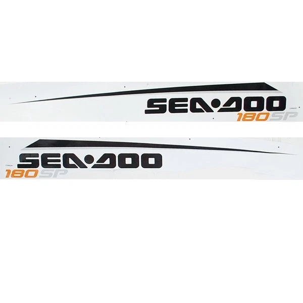Sea Doo Boat Decal Set 219904203 | 180 Sp Black Orange Silver ()