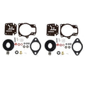 2set For Johnson Evinrude 40 45 48 Hp Carburetor Carb Rebuild Repair