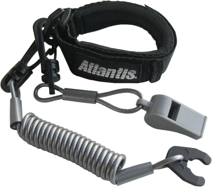 Atlantis Pro Floating Wrist Lanyard With Whistle For Watercraft