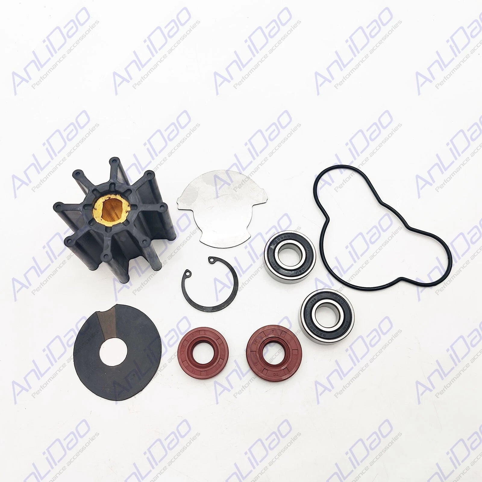 Fit Mercruiser Pumps With Impeller Bearing Seal Kit 47-862232a2