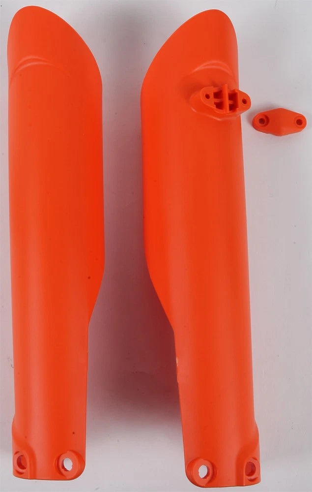 Acerbis Fork Covers Orange – Fits Ktm 150 Xc-w, 350 Exc-f, 500 Xcf-w