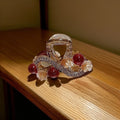 Women's Pearl Hair Clip Acrylic Claw