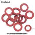 20× For Ymh Outboards Lower Unit Oil Drain Gasket 90430-08020-00