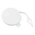 Premium Abs Material Tow Hook Eye Cover Cap White For Golf 7 Vii 2014