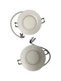 Vista 480301, Light Panel Round Charon 4" Pair Red And White