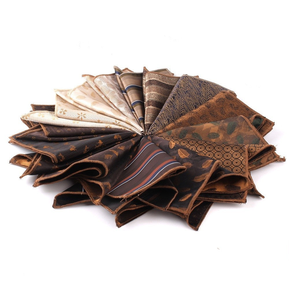 Floral Print Pocket Square for Tuxedo