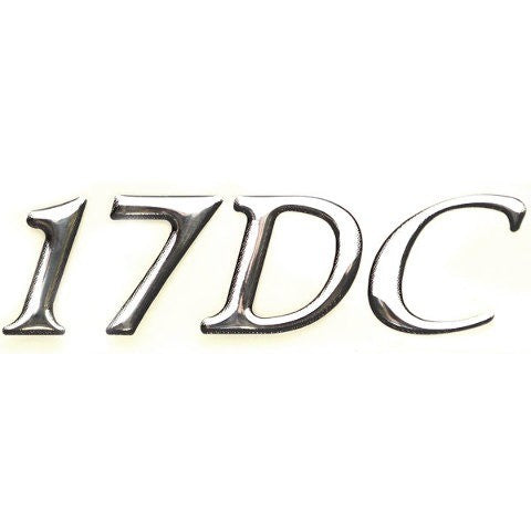 Larson Boat Decal 8626-3315 | 17DC Designator 5 1/2 x 1 1/2 InchOpens 