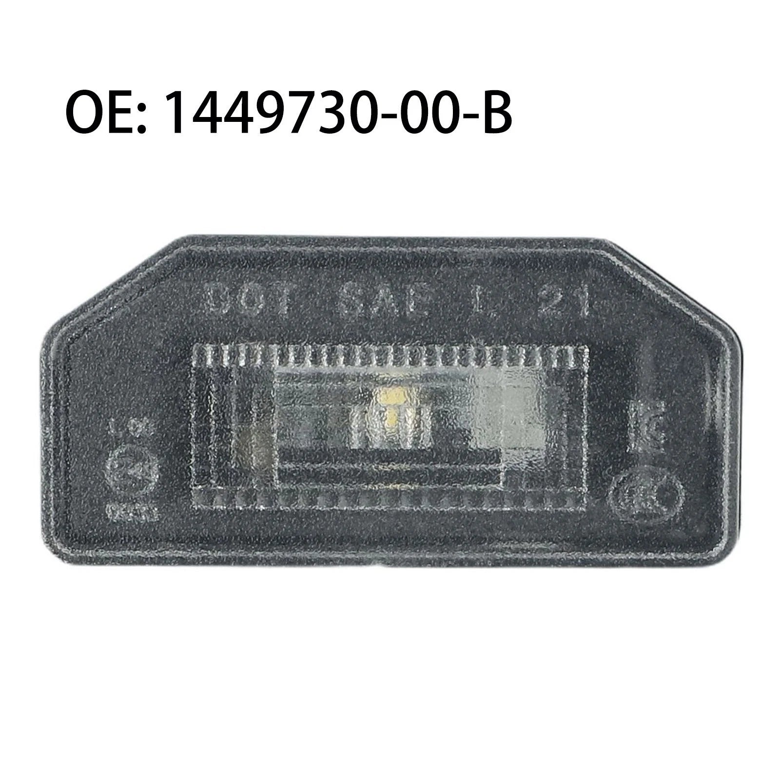 Trunk Lamp Assembly License Plate Light Nighttime Driving For Tesla