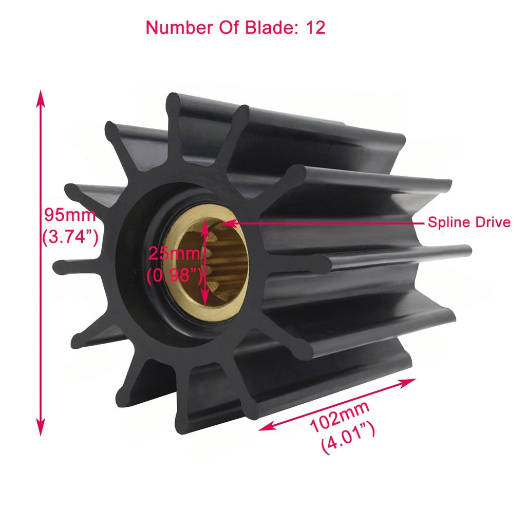 Flexible Impeller – Sherwood CEF/Cummins 18000K
